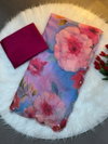 Tew Organza With Flower Print Saree Wholesalers In Delhi